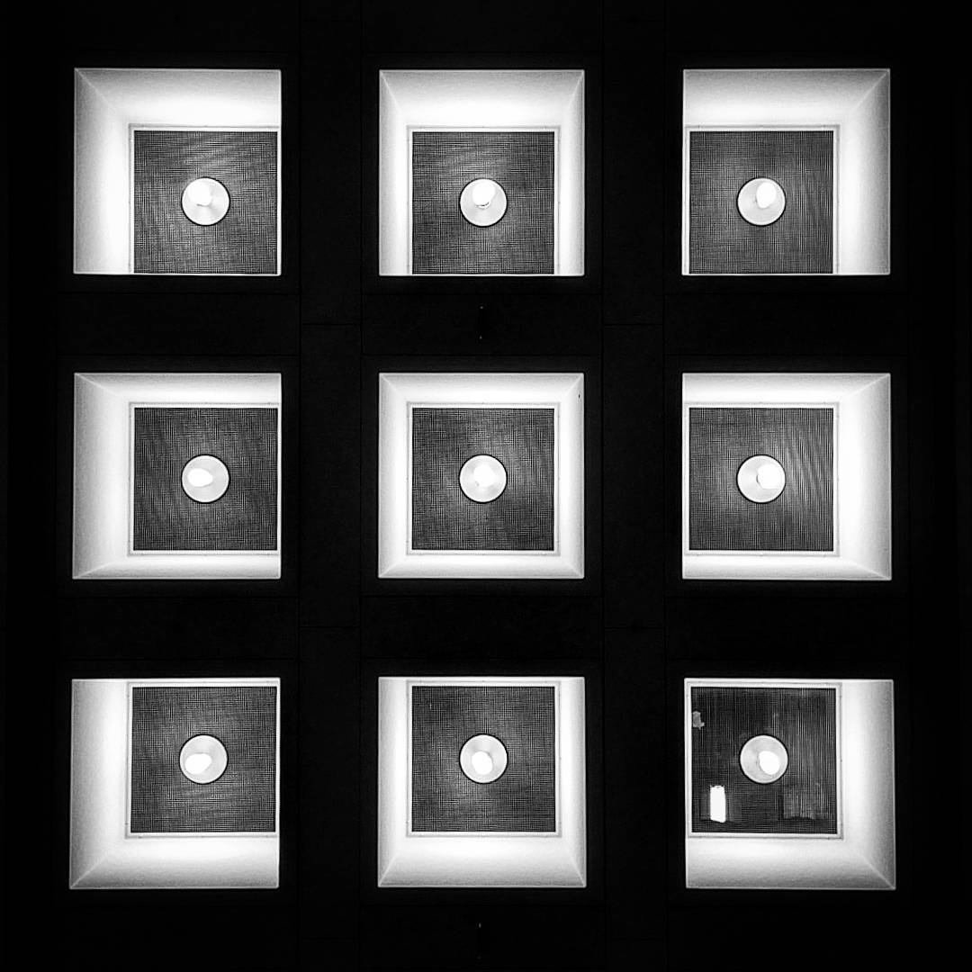 Ceiling lights of the UTS tower